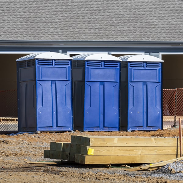 how many porta potties should i rent for my event in White Plains GA